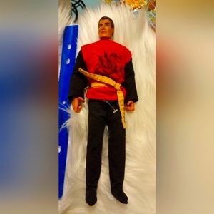 Rapid Deployment Force Action Figure Red Dragon 1994 Doll Box 14 Piece Rare